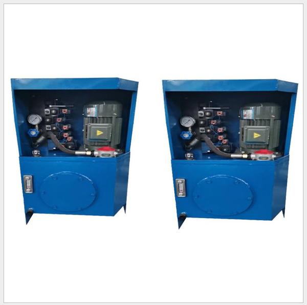 液压系统电磁阀液压泵站立式微型液压站油缸定做叶片泵YZ型液压站5（扬州强林液压机械有限公司）.jpg